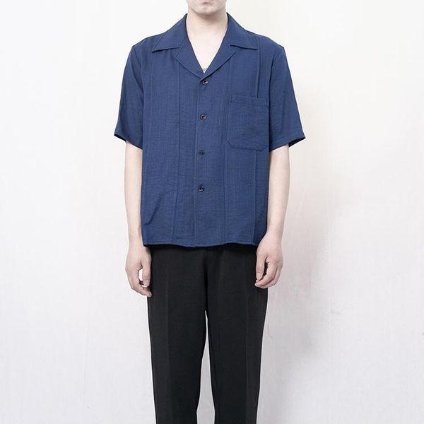 

men's casual shirts [customization] large summer 2021 classic simple cotton and linen shirt that goes with everything, White;black