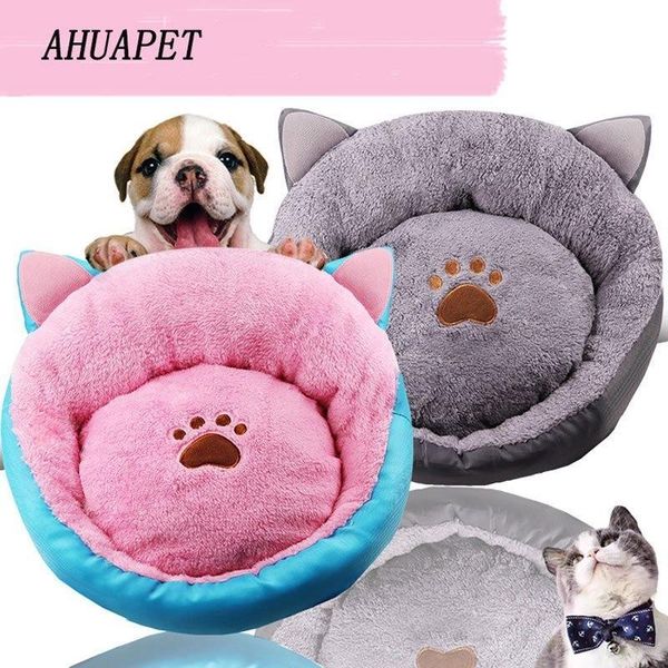 

lit chat legowisko dog kennel bads bed for chihuahua bed cat sofa pet dog supplies soft fleece winter warm cat pet hou