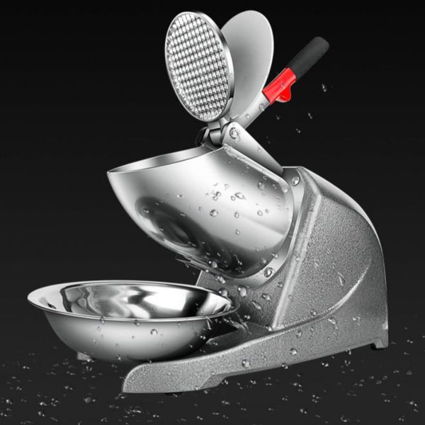 

electric commercial ice crusher machine smoothie shaver with capacity 80kg/h
