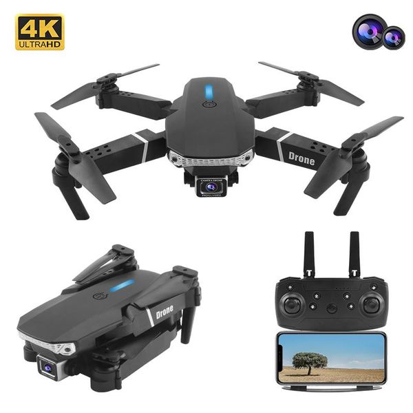 

2021 new e525 quadcopter wifi fpv drone hd 4k 1080p camera height hold rc foldable quadcopter dron long battery life gift toy