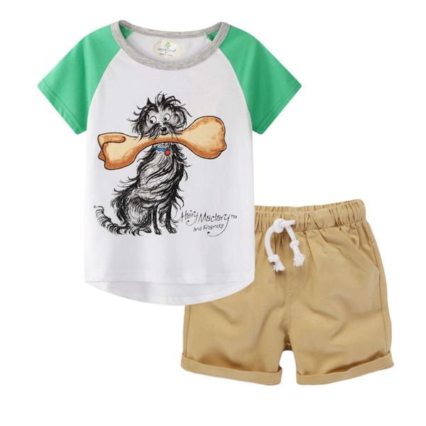 

spring summer suit t-shirt shorts home 100% cotton men's and women's children's wear baby short sleeve two piece, White