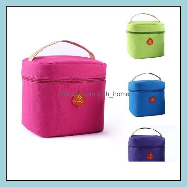 

outdoor bags sports & outdoorswholesale- picnic bag insulated thermal lunch box cooler storage tote drop delivery 2021 lpgvk