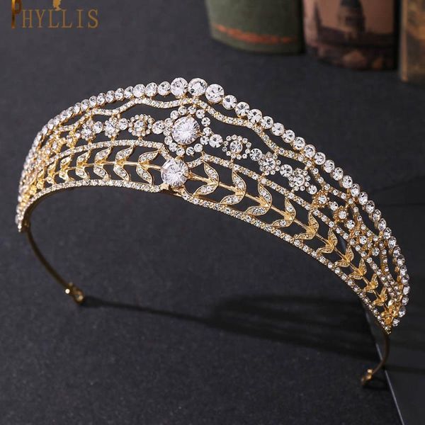

hair clips & barrettes a204 arrive bridal crown rhinestone wedding headband crystal tiaras and crowns jewelry accessories, Golden;silver