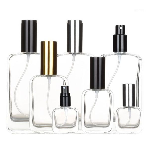 

storage bottles & jars 10ml 30ml 50ml 100ml empty refillable portable perfume bottle traveler glass spray atomizer transparent container
