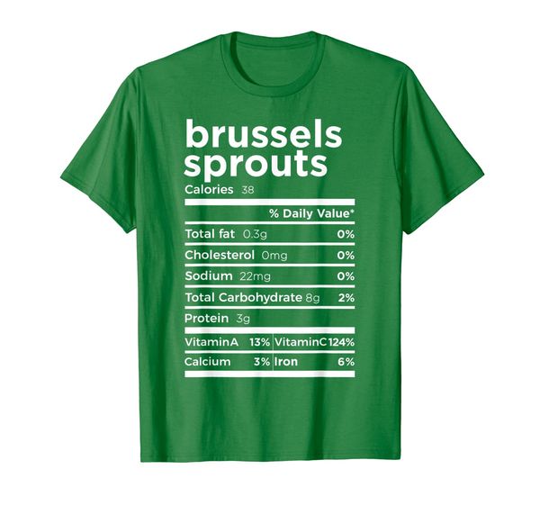 

Brussels Sprouts Nutrition Gift Funny Thanksgiving Costume T-Shirt, Mainly pictures