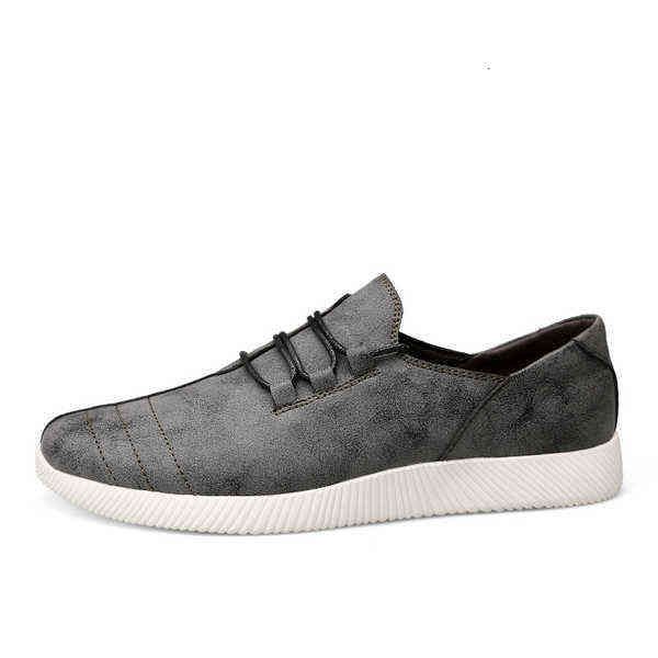 

tangzuo shoes h536 board shoes, batch , 38-45 standard leather super fiber leather, black gray
