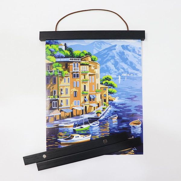 

paintings sell natural painting po frame magnetic poster hanger teak wood canvas wall art craft kit