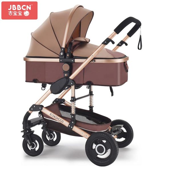 

strollers# 2021 luxury design factory brand 3 in 1 carset foldable multifunction baby carry basket aluminum stroller pram