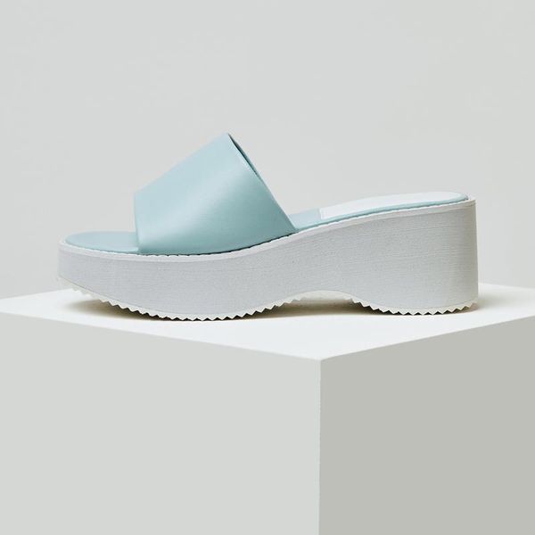 

dress shoes blue wedge sandals for women 2021 high heel slippers summer comfort outdoor casual platform wedges heels, Black