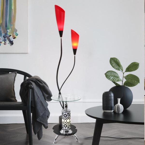 

modern simple acrylic led floor lamp home living room study floor lamp bedroom iron