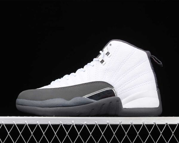 

jumpman 12 dark grey high mens basketball shoes 12s fashion sneakers4r3g