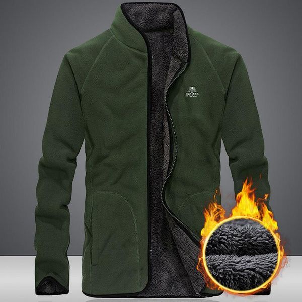 

men's jackets military jackets, warm winter men, thick polar lining windbreaker, coat and support neck windproof, outdoor, Black;brown