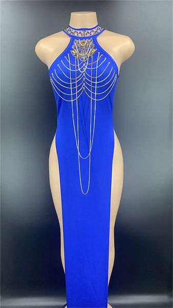 

blue elastic velvet adults women latin diamond dance latin dance dress tango latin skirts long sleeves wear costume, Black;red