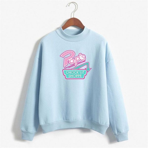 

riverdale sweatshirt women's sweatshirt fashion autumn long sleeve basic cute printed round neck sweatshirt hoody, Black