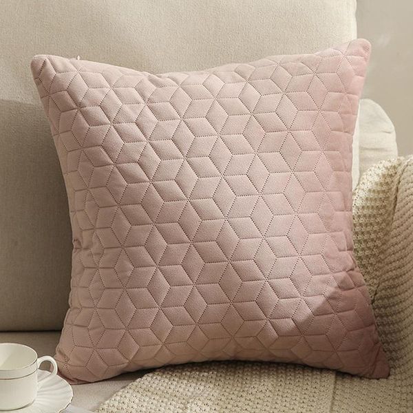 

pillow case super solid color velvet pillowcases soft cushion covers for sofa bed car home throw 45x45cm