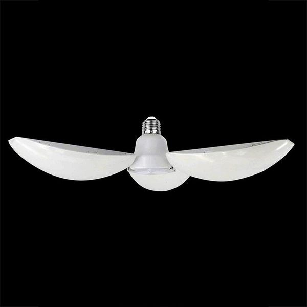 

e27 petal led light bulb 45w 360 angle adjustable super bright no flicker lamp xh8z