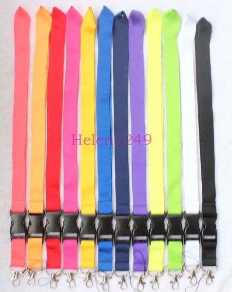 

wholesale mix lanyard keychain stripe id badge cell phone holder detachable, Red;brown