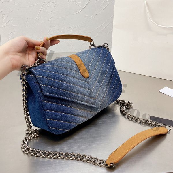 

2023 cowboy package one shoulder chains bags young women luxury design armpit handbags thread side handbag ladies fashion brand summer bag p