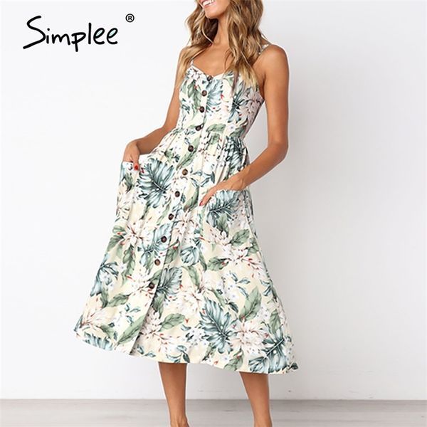 

simplee elegant button women dress pocket polka dots yellow cotton midi dress summer casual female plus size lady beach vestidos 210309, Black;gray