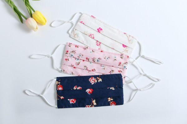 

mask, fashion washable dust-proof cotton adjustable hanging ear cloth mask