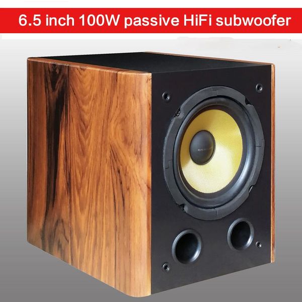 

mini speakers 100w high-power 6.5-inch passive subwoofer speaker diy hifi fever level swans car home theater 35-600hz