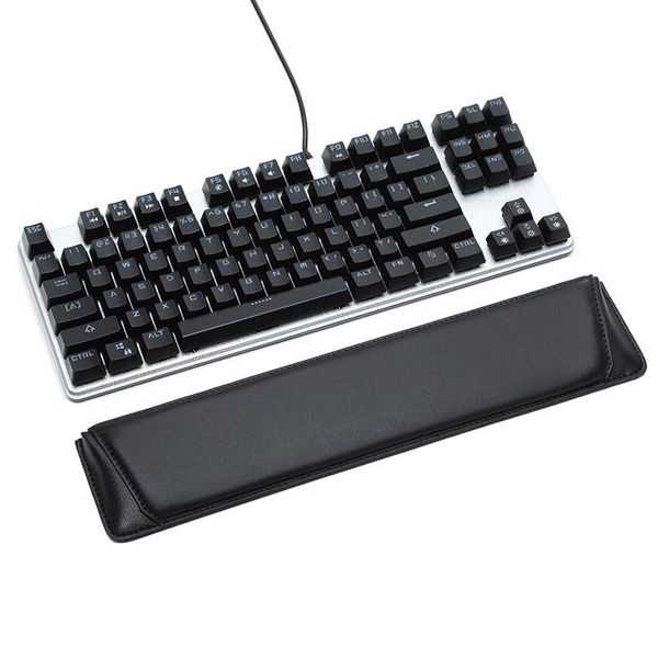 

cushion/decorative pillow hands wrist rest bevel design mouse leather pad for 87/104/108 mechanical keyboard