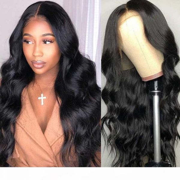 

180% body wave lace front wig transparent lace frontal wigs 28 inch wavy front human hair wigs t part brazilian, Black;brown