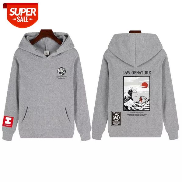 

supzxu 2019 new the playful japanese cat hoodies men will be named the law of nature in 2019.hip-hop hoodies.moletom men clothes #ck6c, Black