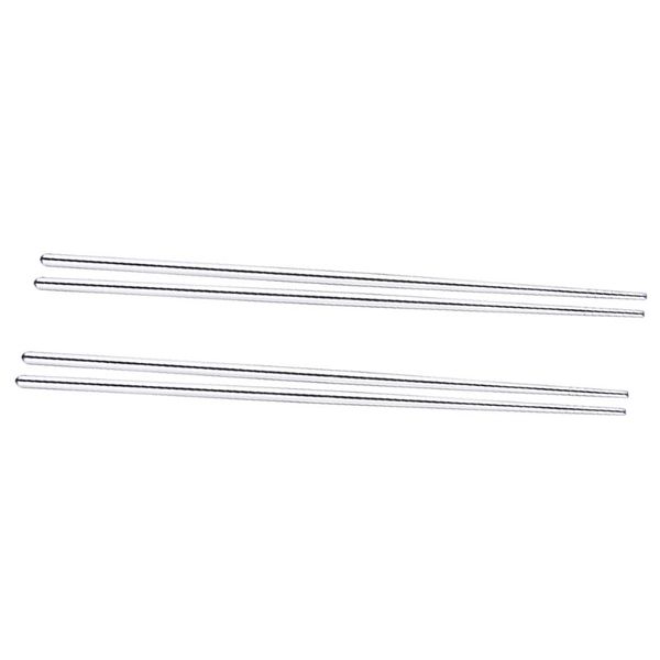

chopsticks 2 pair of stainless steel extra long 14 inch pot cooking frying noodle (silver)
