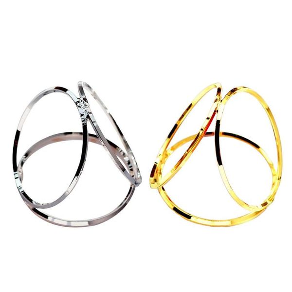 

napkin rings buckle scarf metal gold ring for el sample room table display wedding dinner party diy decoration