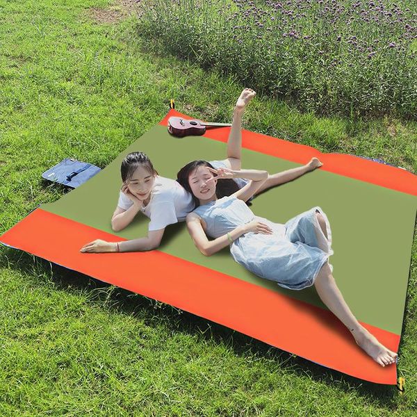 

shade beach sun shelter picnic blanket lightweight camping rainfly rectangle waterproof oxford cloth outdoor