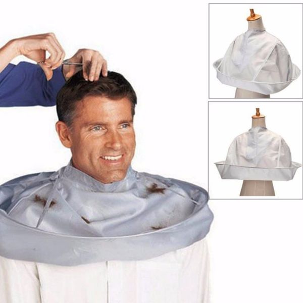 

aprons diy hair cutting cloak umbrella cape wrap shave apron barber gown cover household cleaning protector