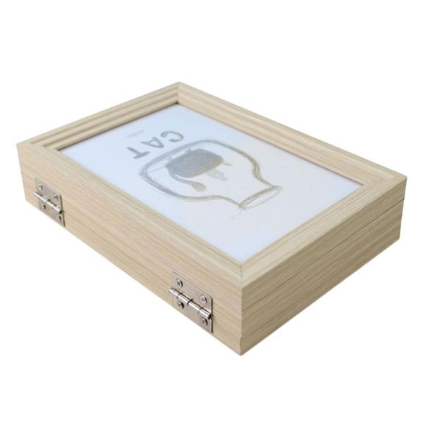 

frames 1pc wooden folding po frame creative hinged picture ornamental