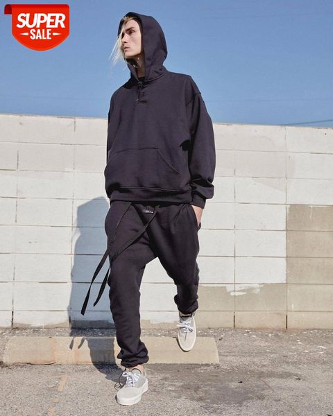 

men's sports pants sweatpants fog are adapted to the casual #nw8x, Black