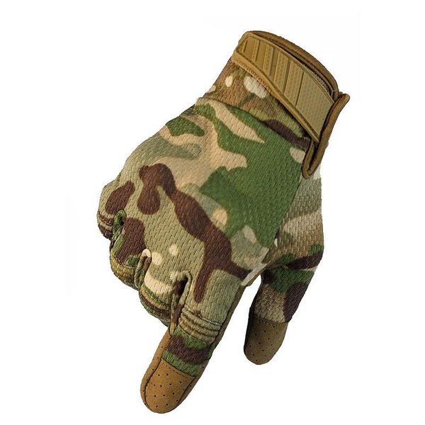 

sports gloves outdoor breathable full finger sport hunting tactical army touch screen winter, Black