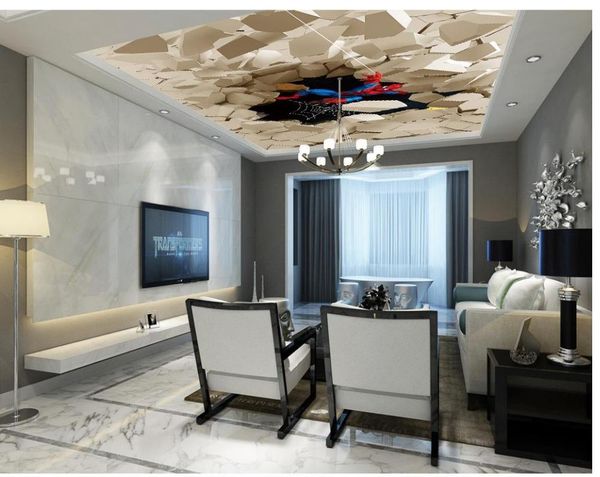 

wallpapers 3d customized wallpaper for room sky pigeon flying zenith ceiling murals