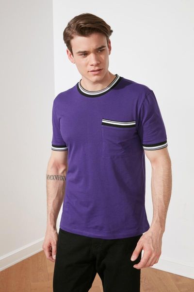 

men's t-shirts trendyol male t-shirt tmnss21ts2598, White;black