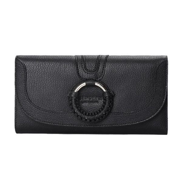 

wallets ladies long wallet korean version of the ring women female, Red;black