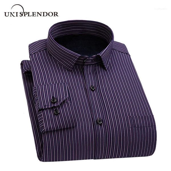 

men's casual shirts winter men warm shirt striped solid thicking plus velvet thicken man size male fashion yn105601, White;black