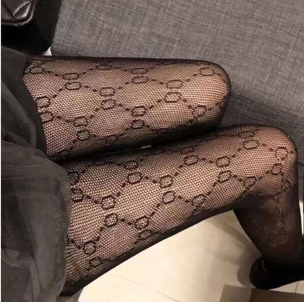 Meias de seda de uma peça apertadas outono e inverno padrão Elastic Black Fishnet meias de seda apertadas com oco sexy