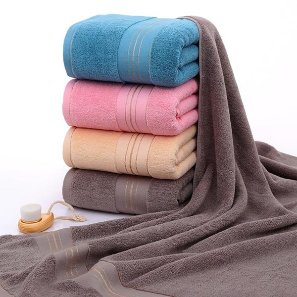 

towel pure cotton solid color absorbent thickened luxury household bath 1083