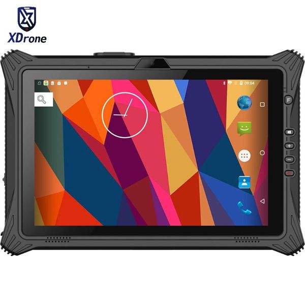 

original p10 rugged tablet pc android 10.0 waterproof industrial 10.1" rk3399 4gb ram 256gb nfc rj45 db9 serial port rs232 gps