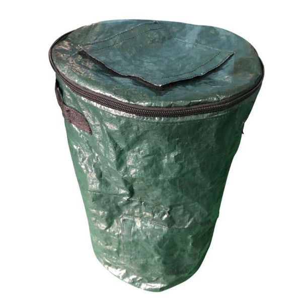 Piantatrici vaso da giardino raccolta strumenti di scarto borse compost PE fioriera in plastica vegetale piantaggio di giardinaggio di giardinaggio contenitore t1