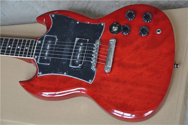

china oem factory new brand wine customized color sg electric guitar