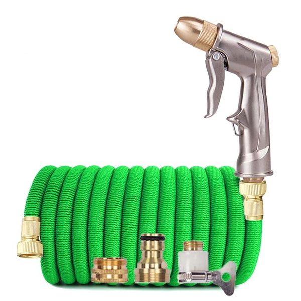

watering equipments garden water hose expandable double metal connector high pressure pvc reel magic pipes for farm irrigation car wash
