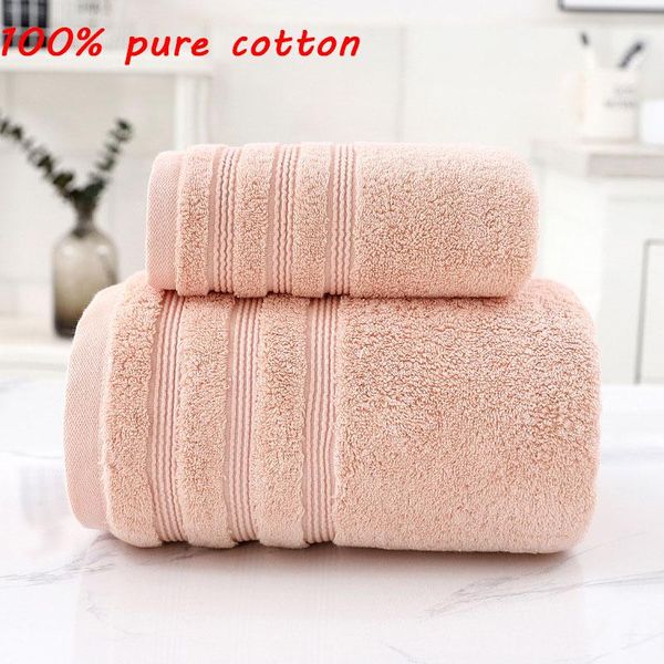 

towel pure cotton thicken bath set soft skin-friendly strong water absorption bathroom hair face towels