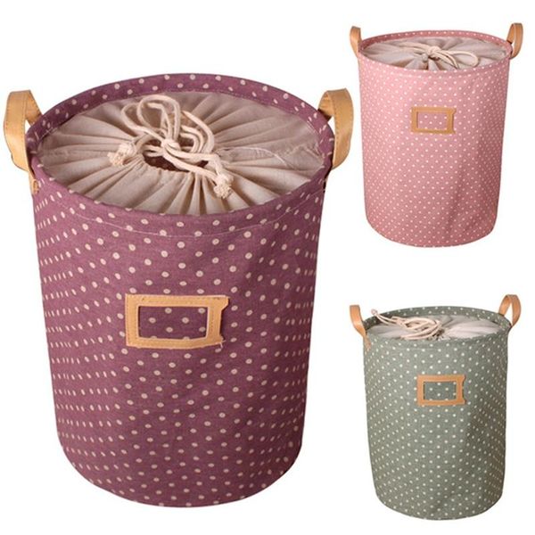 

waterproof laundry basket gift bag clothes storage home bucket children's toys baskets