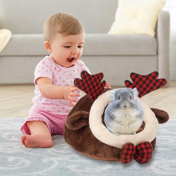 

small animal supplies cute pet hamster cage guinea pig house squirrel bed nest cavy mini animals accessories
