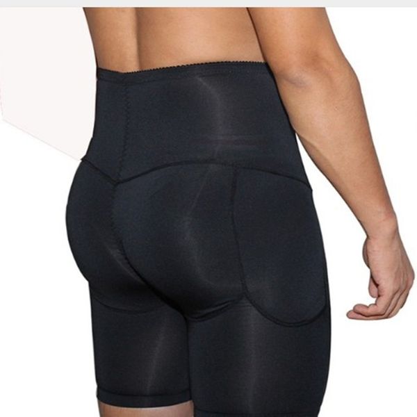 

panties men boxers long underwear padded buttocks bottom cotton man plus size shorts boxer breathable shorts mens boxers underpants hombres, Black;white