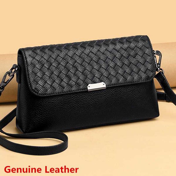 

cross body genuine leather women handbags bags designer ladies shoulder luxury cowhide woven female crossbody totes